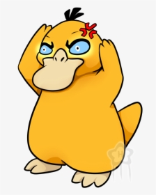 #054 Psyduck Used Confusion And Water Gun Clipart , - Portable Network Graphics, HD Png Download, Transparent PNG