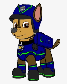Paw Patrol Disegni Da Colorare Chase Head Clipart Free - Spy Chase From Paw Patrol, HD Png Download, Transparent PNG