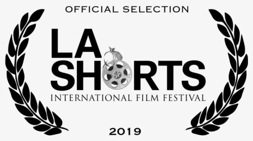 Lasf2019official Black Transparent - La Shorts Official Selection, HD Png Download, Transparent PNG
