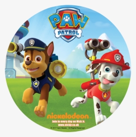 Chase Paw Patrol Png - Chase And Marshall Paw Patrol, Transparent Png, Transparent PNG