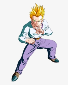 Gotenks Power Levels Wiki Gotenks Dragon Ball Power - Goten Super Saiyan Adulto, HD Png Download, Transparent PNG