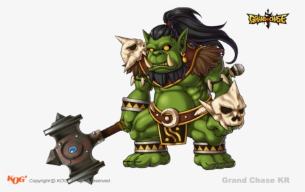 14 Orc Lord - Orc Grand Chase, HD Png Download, Transparent PNG