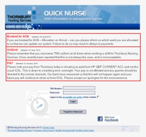 Quick Nurse Network Competitors, Revenue And Employees - Find Us On Facebook, HD Png Download, Transparent PNG