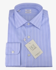 Ike Behar Striped Shirt - Formal Wear, HD Png Download , Transparent ...