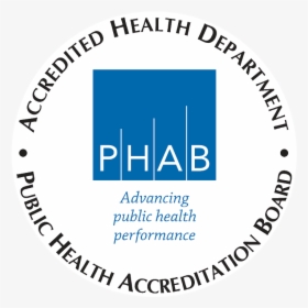 Phab Accred Seal - Phab Accredited Health Department, HD Png Download, Transparent PNG