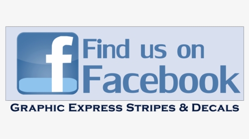 Find Us On Facebook - Electric Blue, HD Png Download, Transparent PNG