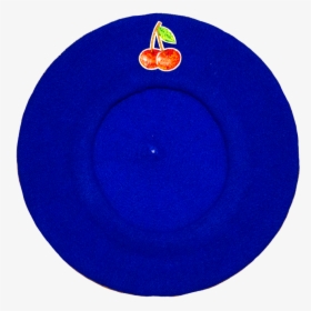 Cherry Beret In Blue - Circle, HD Png Download, Transparent PNG