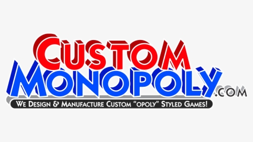 Custom Monopoly Personalized Monopoly Games Manufacturing - Custom Monopoly Logo, HD Png Download, Transparent PNG