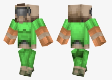 Green And Black Minecraft Skins , Png Download - Best Minecraft Skins, Transparent Png, Transparent PNG