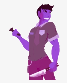 I Drew This For Shits And Giggles Yay Purple Guy Or - Fnaf Purple Guy Transparent, HD Png Download, Transparent PNG