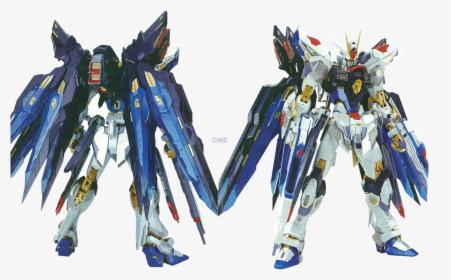 Dm Mg Strike Freedom - Gundam Dragon Momoko Mg Strike Freedom, HD Png Download, Transparent PNG