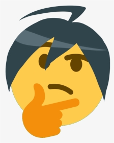 Thinking Emoji Meme , Png Download - Discord Thinking Emoji Png, Transparent Png, Transparent PNG