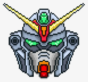 Gundam Pixel Art, HD Png Download, Transparent PNG