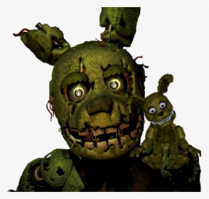 Download Nightmare Fredbear Ucn Based And Scraptrap Fnaf Springtrap - Five  Nights At Freddy's - Nightmare Freddy 5 Inch Action - Full Size PNG Image -  PNGkit