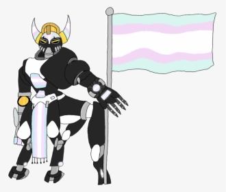 Trans Orisa With No Background Or Sheild - Cartoon, HD Png Download, Transparent PNG