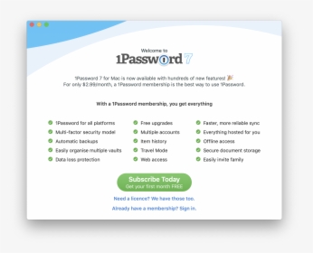 1password, HD Png Download, Transparent PNG