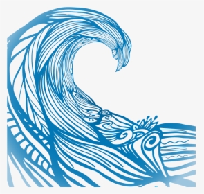 Ocean Wave Vector Png, Transparent Png, Transparent PNG