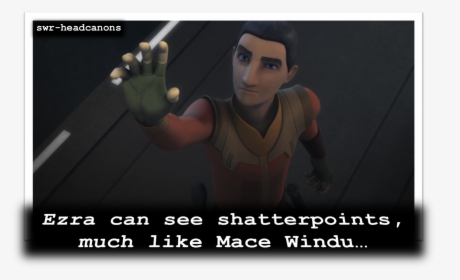 Ezra Can See Shatterpoints, Much Like Mace Windu - Corruption Eradication Commission, HD Png Download, Transparent PNG