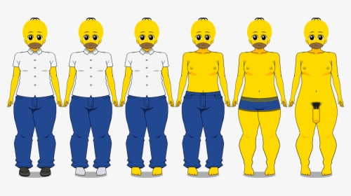 Homer Simpson Emotions , Png Download - Homer Simpson Strip, Transparent Png, Transparent PNG