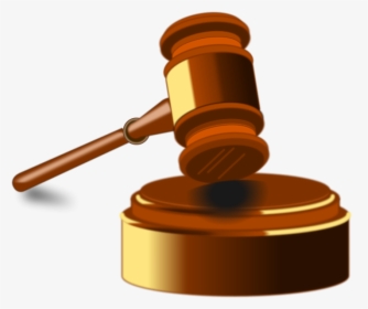Gavel Law Judge Clip Art Escobedo V - Judge Hammer Vector Png, Transparent Png, Transparent PNG