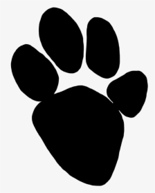 Tiger Paw Hyena Animal Track Clip Art - Tiger, HD Png Download, Transparent PNG