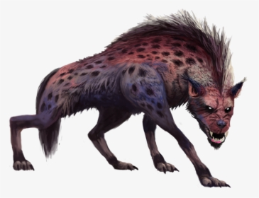 Clip Art Hyena Pathfinder - Dnd 5e Giant Hyena, HD Png Download, Transparent PNG