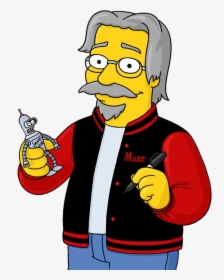 Matt Groening En Los Simpson, HD Png Download, Transparent PNG