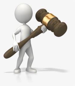 Not General Adult Psychiatry - Moving Judge Hammer Animated, HD Png Download, Transparent PNG