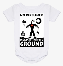 Keep It In The Ground Art By Isaac Murdoch Baby Onesie - Cartoon, HD Png Download, Transparent PNG