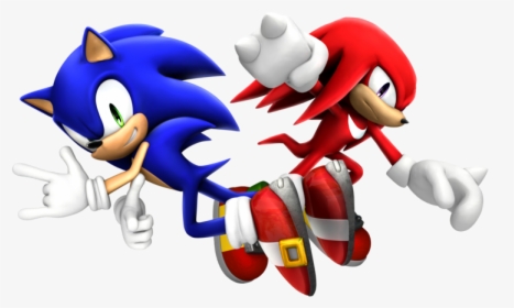Sonic The Hedgehog And Knuckles, HD Png Download, Transparent PNG