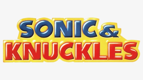 Sonic Knuckles 4png - Sonic & Knuckles Logo, Transparent Png, Transparent PNG