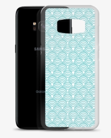 Wavepattern 02 Mockup Case With Phone Default Samsung, HD Png Download, Transparent PNG