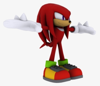 Download Zip Archive - Knuckles The Echidna Model, HD Png Download, Transparent PNG