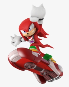 Transparent Knuckles The Echidna Png - Knuckles The Echidna Sonic Free Riders, Png Download, Transparent PNG