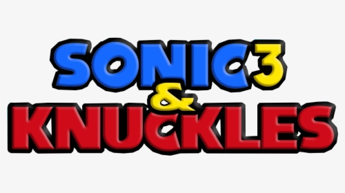 Sonic 3 And Knuckles Logo, HD Png Download, Transparent PNG