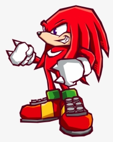 Knuckles The Echidna Sonic Battle, HD Png Download, Transparent PNG