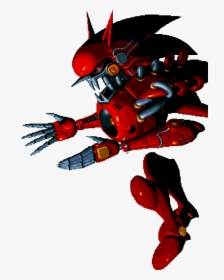 Metal Sonic Kai, The Final Boss Of Knuckles Chaotix - Knuckles Chaotix Super Metal Sonic, HD Png Download, Transparent PNG