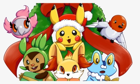 Wallpaper 11  Christmas Special  Mew  Pokémon Amino