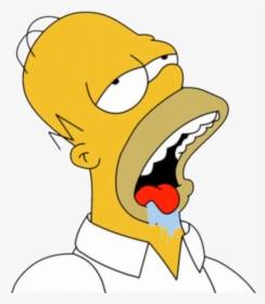 Homer Simpson Drooling, HD Png Download, Transparent PNG