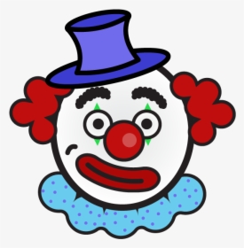 A Clown Illustration - Cartoon, HD Png Download, Transparent PNG