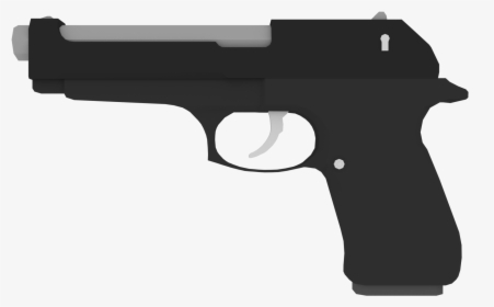 Guns Clipart Fps - Low Poly Gun Png, Transparent Png, Transparent PNG