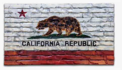 California State Flag With White Boards   Class Lazyload - Grizzly Bear, HD Png Download, Transparent PNG