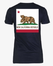 California Flag Shirt - New California Republic Flag, HD Png Download, Transparent PNG
