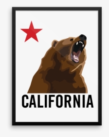 California Flag More , Png Download - California Republic Skeleton Bear Flag, Transparent Png, Transparent PNG