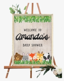 Woodland Welcome Sign - Wedding Welcomes Sign Idea, HD Png Download, Transparent PNG