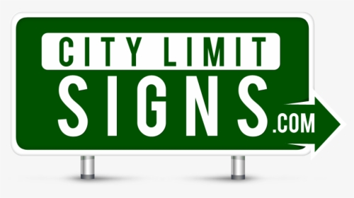 City Limit Signs - Welcome City Signs Png, Transparent Png, Transparent PNG