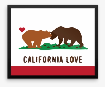 Love You California State Flag, HD Png Download, Transparent PNG