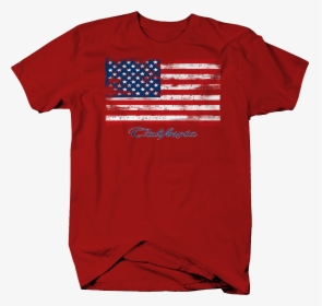 California Distressed Usa Flag America Freedom Culture - Shirt, HD Png Download, Transparent PNG