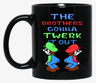 Dance Mario Twerk Mug The Brothers Gonna Twerk It Out - Hallmark Christmas Movie Mug, HD Png Download, Transparent PNG