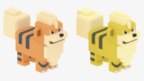 Download Zip Archive - Shiny Growlithe And Growlithe In Pokemon Quest, HD Png Download, Transparent PNG